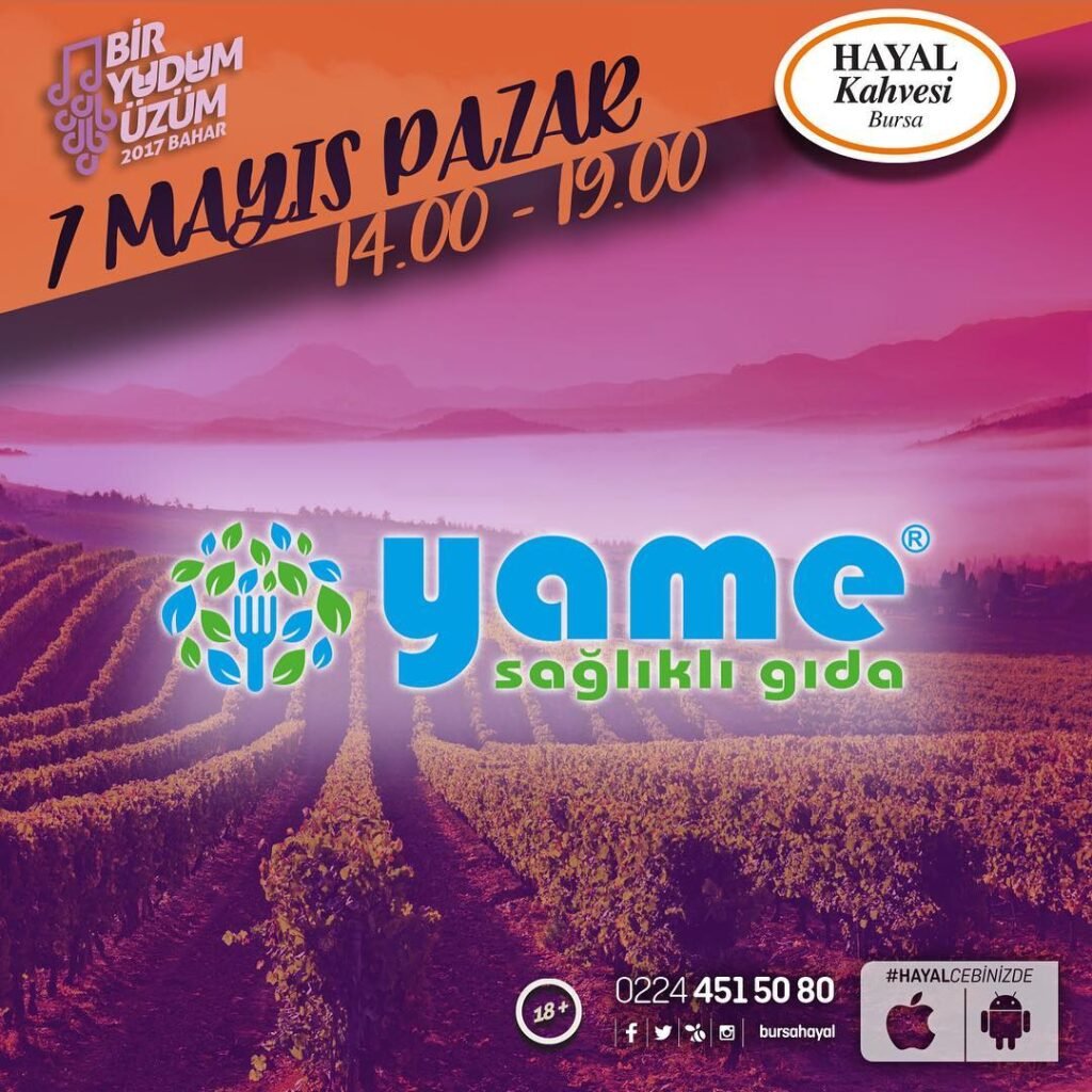 Bir Yudum Üzüm 2017 Yame Sağlıklı Gıda