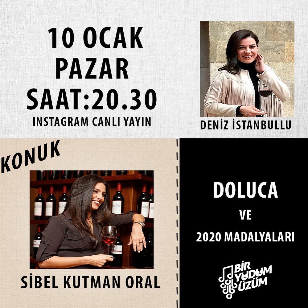 Sibel Kutman ile Doluca ve 2020 Madalyaları Sibel Kutman ile Doluca ve 2020 Madalyaları